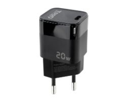 Cargador de Pared TooQ 20W 1xUSB-C Negro (TQWC-PD20)