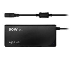 Cargador AISENS 90W 12 DC USB-A Negro (ASLC-90WAUTO-BK)