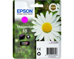Tinta Epson 18 T1803 Magenta 3.3ml 180pág(C13T18034012)