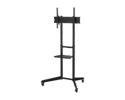 Soporte Pie AISENS con ruedas 37-70" Negro(FT70TE-211)
