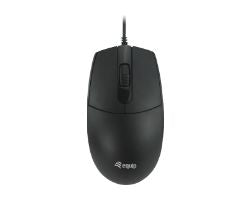 Ratón EQUIP Silent USB-A 1200dpi Negro (EQ245117)