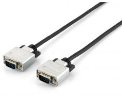 Cable EQUIP VGA/M a VGA/M 10m Negro/Plata (EQ118864)