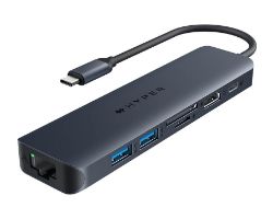 Hub TARGUS HyperDrive Next USB-C 7p 100W Azul(HD4003GL)