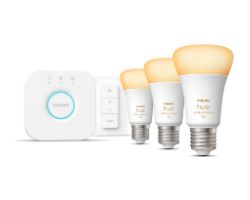 Kit Philips 3 Bombillas E27 + Hue Bridge (929002468403)