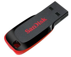 Pendrive Sandisk Cruzer Blade 128Gb USB2 (SDCZ50-128G)