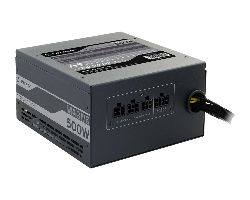 Fuente UNYKA Magno ATX 500W PFC 87% RGB Negra (521101)