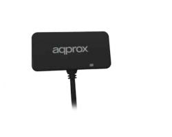 Hub Approx 3xUSB 2.0 1xUSB 3.0 Negro (APPHT7B)