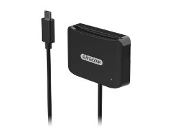 Lector Tarjetas Sitecom USB-C 2.0 60cm Negro (MD-1002)