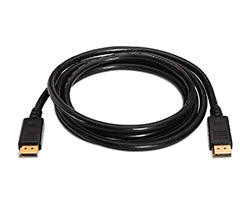 Cable AISENS DP/M a DP/M 2m Negro (A124-0129)