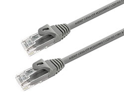 Latiguillo AISENS RJ45 Cat.6a UTP 5m Gris (A145-0329)