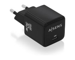 Cargador de Pared AISENS 30W Negro (ASCH-30W1P036-BK)