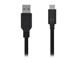 Cable AISENS USB-C/M a USB-A/M 1.5m Negro (A107-0450)