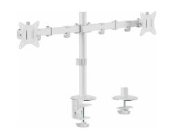 Soporte Mesa EQUIP 17-32" 2 Pantallas Blanco (EQ650167)