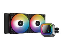 Ref. Líq. CPU DeepCool ARGB Negra (R-LS520-BKAMNT-G-1)