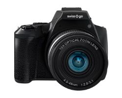 Cámara Digital Swiss Go SG500 3" 64Mp 16X (SWI400210)