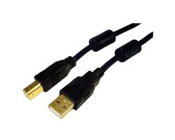 Nanocable USB-A/M a USB-B/M 5m Negro (10.01.1205)
