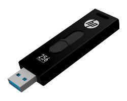 Pendrive HP X911W 256Gb USB-A 3.0 Negro (HPFD911W-256)