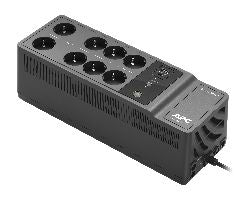 S.A.I. APC 850VA 520W 8xSchuko USB Negra (BE850G2-GR)