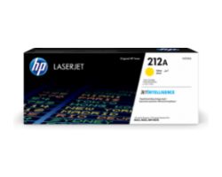 Toner HP LaserJet 212A Amarillo 4500 páginas (W2122A)