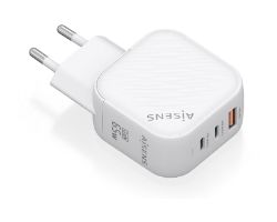 Cargador Pared AISENS USB-A 2USB-C 65W(ASCH-65W3P026-W)