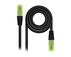 Nanocable RJ45 Cat.6 UTP 30cm Negro