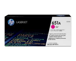 Toner HP LaserJet 651A Magenta 16000 páginas (CE343A)