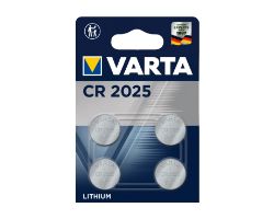 Pilas Varta Lithium Coin CR2025 Blister 4 (6025101404)