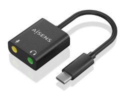 Tarjeta de Sonido AISENS USB-C/M a 2x3.5mm (A109-0767)