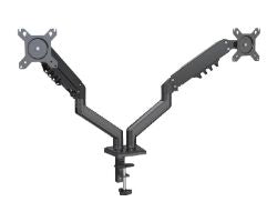 Soporte Mesa NILOX 32" 2 Brazos Articulados (NXDMA02B)