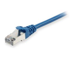 Latiguillo EQUIP Cat.6 S/FTP 0.25m Azul (EQ605533)