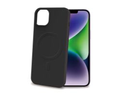 Funda CELLY Cromomag iPhone 15+ Negra (CROMOMAG1055BK)