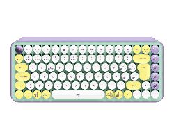 Teclado LOGITECH POP Keys RF BT 5.1 Emojis (920-010729)