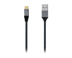 Cable AISENS USB-C/M a USB-A/M 1m Gris (A107-0631)
