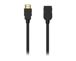 Cable AISENS HDMI A/M a HDMI A/H 3m Negro (A120-0546)