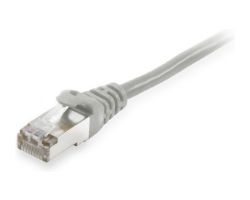 Cable EQUIP RJ45 Cat.6 S/FTP 0.25m Gris (EQ605503)