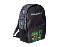 Mochila 3 Minecraft 40cm (MCNTB090)
