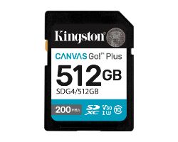 Kingston SDXC Canvas Go Plus 512Gb Gen4 (SDG4/512GB)