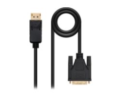 Nanocable DP/M a DVI/M 1m Negro (10.15.4501)