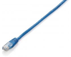 Cable EQUIP RJ45 Cat.6 U/UTP 0.25m Azul (EQ625433)