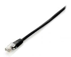 Latiguillo EQUIP Cat.6 U/UTP 0.25m Negro (EQ625453)