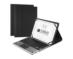 Funda+Teclado SUBBLIM 10.1-10.8" Negra (SUB-KT2-BTP001)