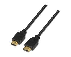 Cable AISENS HDMI A/M-A/M 1m Negro