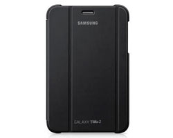 Funda Samsung 7" Cuero Folio Tab 2 Gris(EFC-1G5SGECSTD)