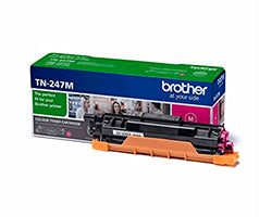 Toner BROTHER Impresión LED Magenta 2300 pág (TN247M)