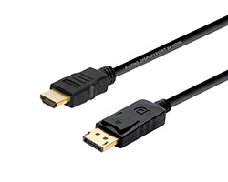 Cable AISENS DP/M a HDMI/M 2m Negro (A125-0364)