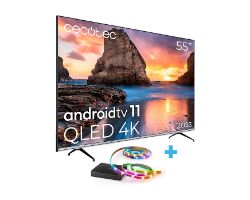 TV CECOTEC V1 55" (02566) + REGALO Sync Box WiZ (9630)A