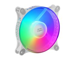 Ventilador Mars Gaming 120mm FRGB Kit 2 Blanco (MFDUOW)