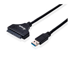 Adaptador EQUIP USB 3.0 a SATA 2.5? Negro (EQ133471)