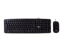 Teclado+Ratón Nilox Wireless Negro (NXKMWE0002)