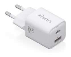 Cargador de Pared AISENS 30W Blanco (ASCH-30W2P020-W)